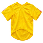 Camiseta para perros Selección Colombia BeagleBuddy® vista frontal.