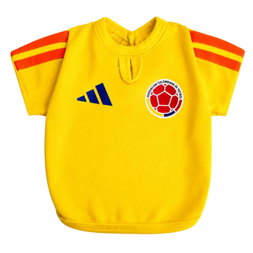 Camiseta para perro Selección Colombia BeagleBuddy® en poliéster suave y transpirable vista posterior.