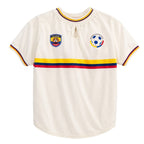 Camiseta para perros Selección Colombia Clásica BeagleBuddy® vista posterior.