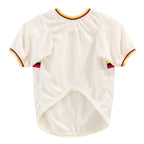 Camiseta para perros Selección Colombia Clásica BeagleBuddy® vista frontal.