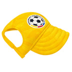Gorra para perros Selección Colombia BeagleBuddy® color amarillo.