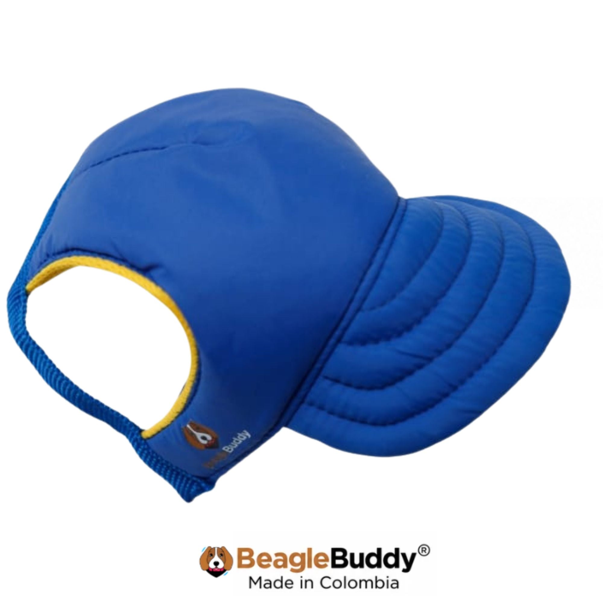 Gorra para perro BeagleBuddy® color azul marino.
