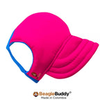 Gorra para perro BeagleBuddy® color fucsia.