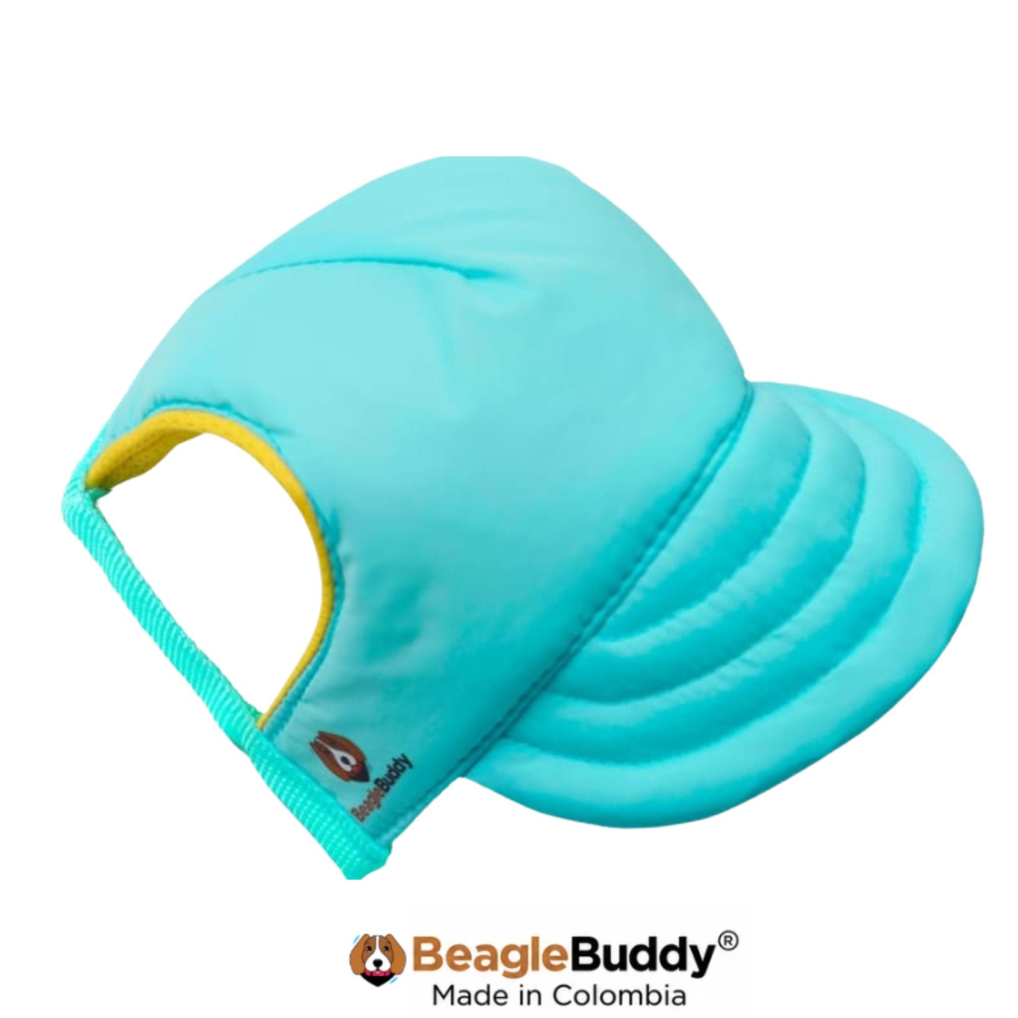 Gorra para perro BeagleBuddy® color menta.
