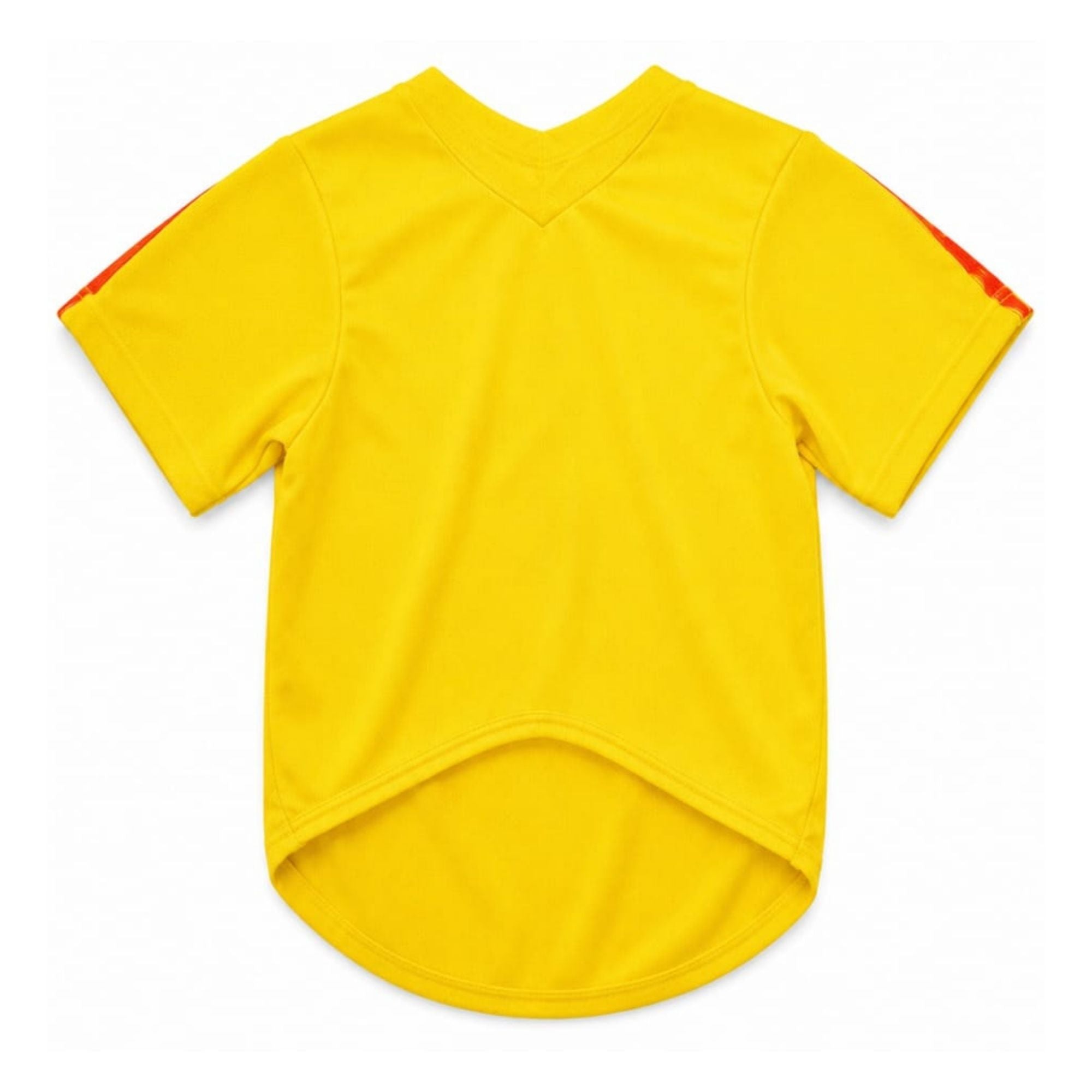 Camiseta para perro Selección Colombia BeagleBuddy® en poliéster suave y transpirable vista frontal.