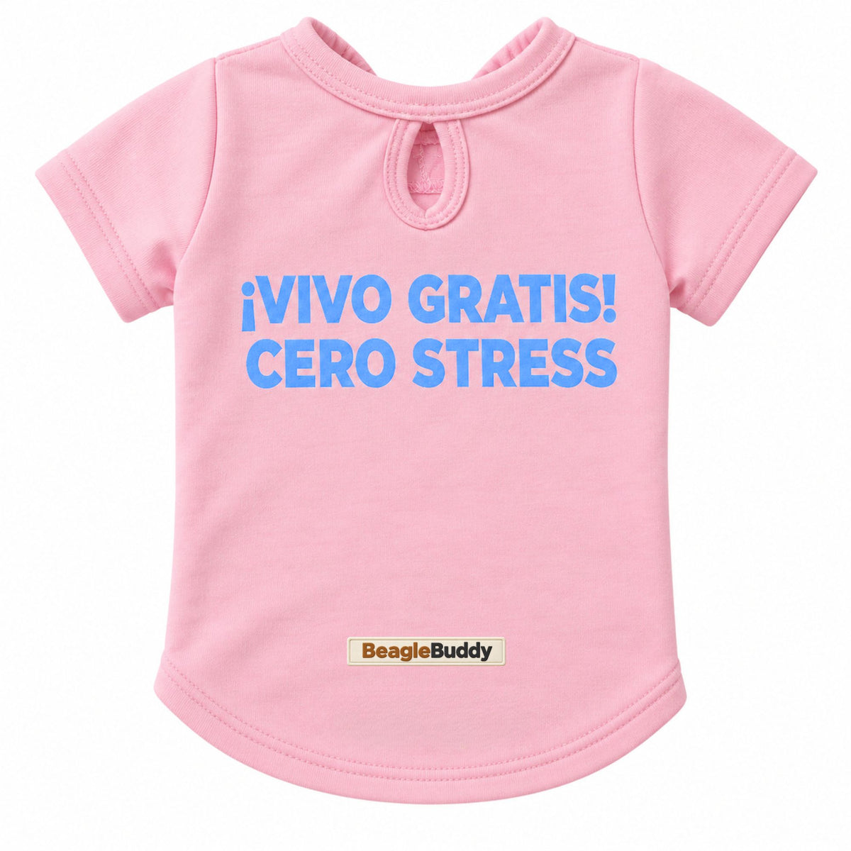 Camiseta Rosada VIVO GRATIS
