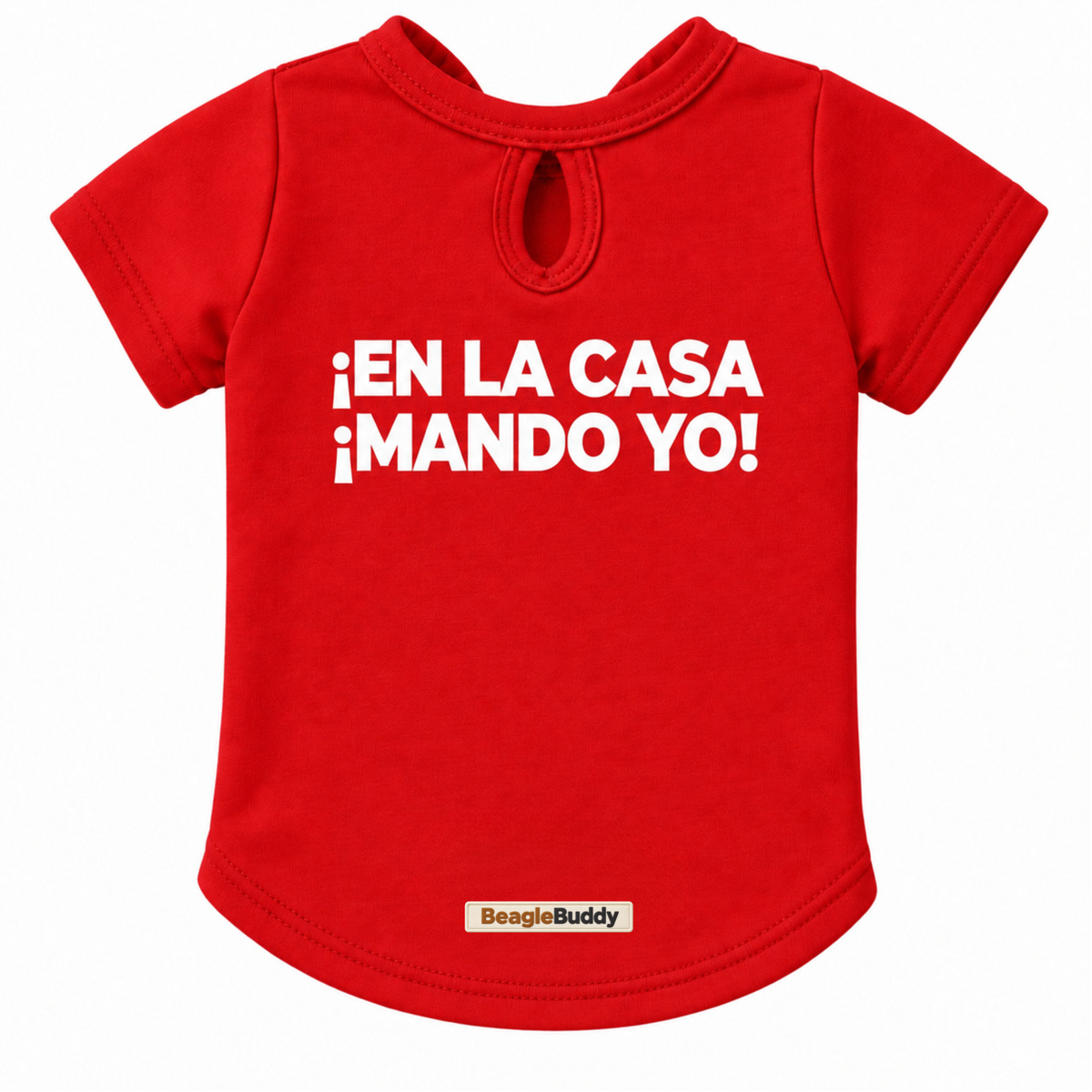 Camiseta Roja MANDO YO