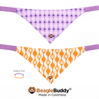 Pañoleta doble faz para perro BeagleBuddy® diseño Bubble.