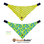 Pañoleta doble faz para perro BeagleBuddy® diseño Retro.