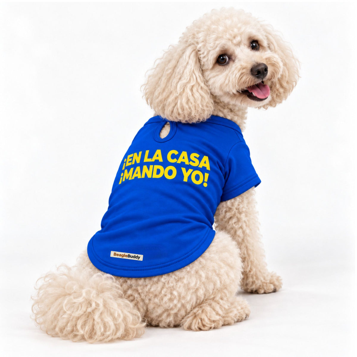 Camiseta Azul MANDO YO