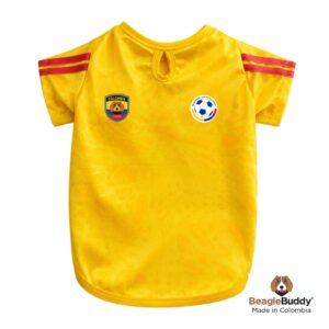 Camiseta de Fútbol para Perros - Selección Colombia