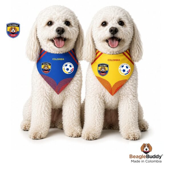 Pañoleta Doble Faz para Perros - Selección Colombia